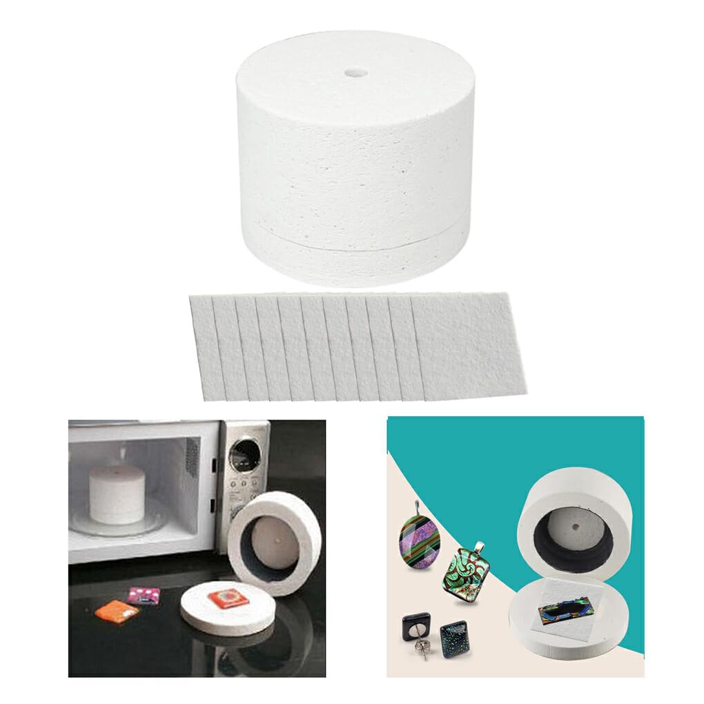 6 unids/set horno microondas ecológico práctico y resistente a altas temperaturas para horno microondas de cerámica de fusión de vidrio, Conjunto de 10