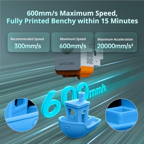 Image of Anycubic Kobra S1 Combo Multi-Color 3D Printer, Fast 600mm /s Printing