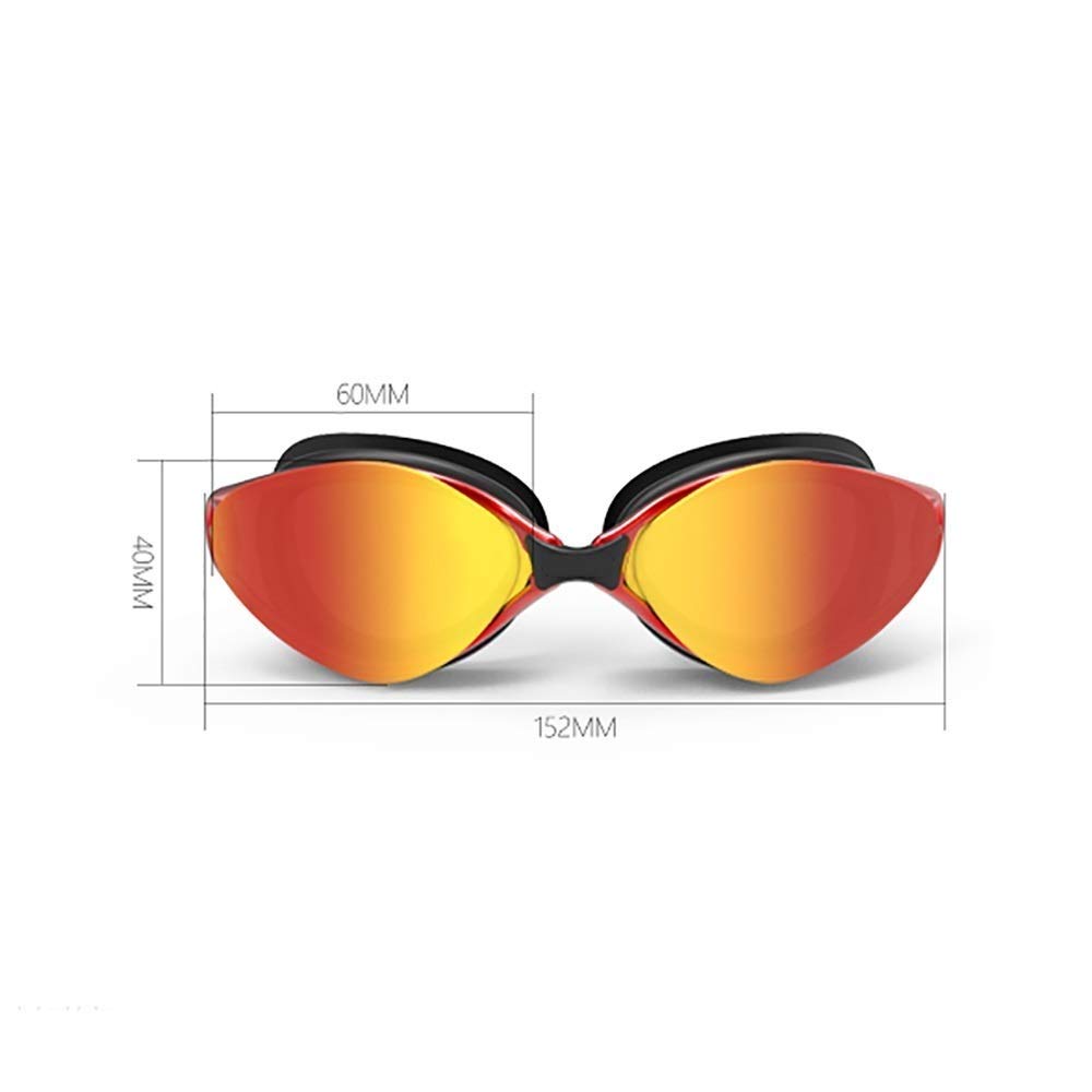 Occhialini da Nuoto - Occhialini da Nuoto, antiappannamento Protezione Anti UV Senza perdite Visione Ampia Occhialini da Nuoto for Donna Uomo Adulto Giovani Bambini(3-Pack)
