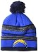 NFL Huset OTS Cuff Knit Cap with Pom, One Size