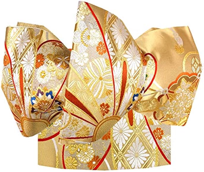 西陣証紙2291 志都香謹製 正絹袋帯加賀壁織六通