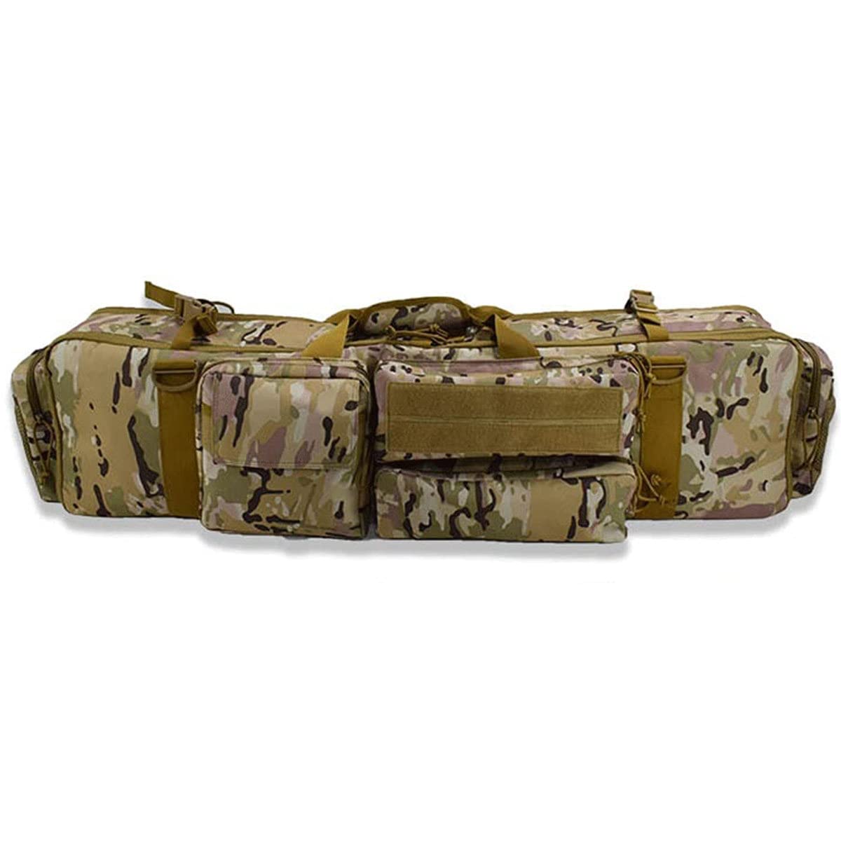 Rifle Cases Gun Case for Rifles,Double Long Soft Rifle Case,Durable Tactical Carbine Rifle Bag & Multi-Function Gun Bag,Perfect for Rifle and Pistol Storage Or Transportation,CP