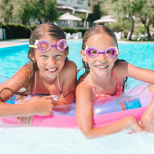 PRETYZOOM Anti-Fog Swimming Goggles for Kids Cute Unicorn Design with Adjustable Strap Comfortable Silicone Fit Perfect for Toddlers Age 3-6, 6.10 X 2.16 X 1.57 Inches - image 3