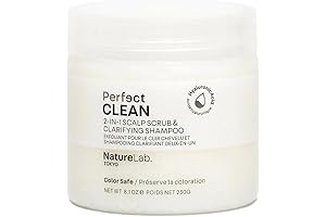 NatureLab Tokyo Perfect Clean Scalp Scaler: 2-in-1 Shampoo and Scalp Scrub Hair Treatment