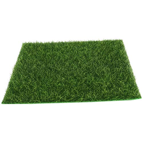 Fanuse 6 Unids Verde Artificial CéSped CéSped Miniatura JardíN Adorno DIY Olla Hada Musgo Falso para Boda Fiesta Patio DecoracióN del Piso S