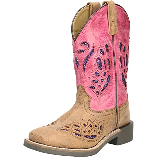 Smoky Mountain Youth Trixie Pink Boots3