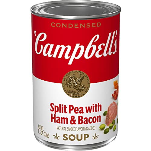 Campbell's Condensed Split Pea with Ham &amp; Bacon Soup, 11.5 Oz