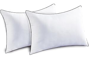 JOLLYVOGUE Premium 20 x 40 inch Pillows for Enhanced Sleep
