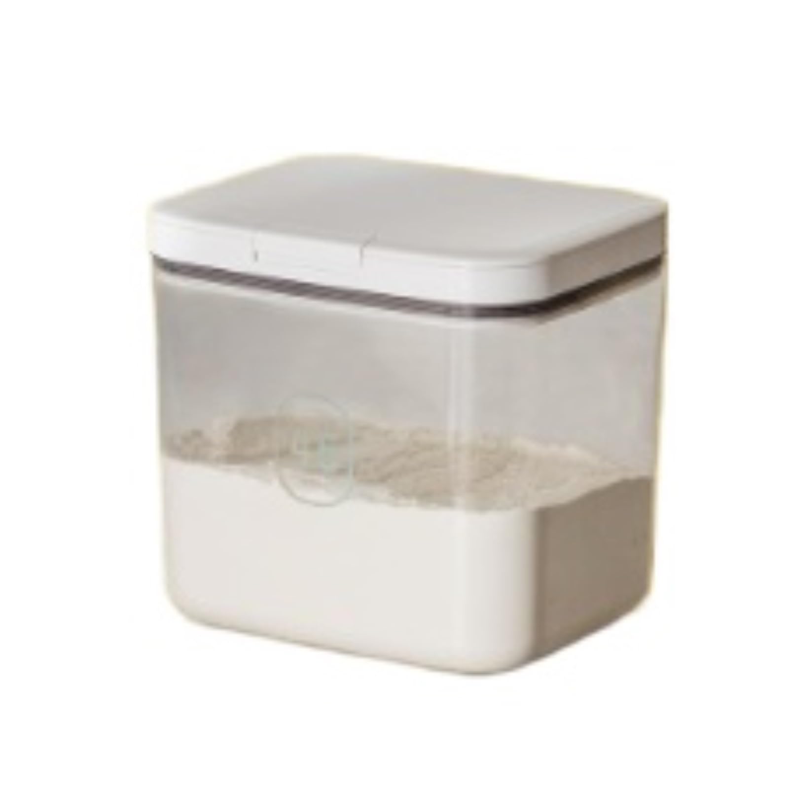CVdrtyED Dry Food Cereal Dispenser Flour Container Rice Storage With Measuring Cup Grain Bin Ideal For Or Sugar Pantry Rice Container(4.5L)