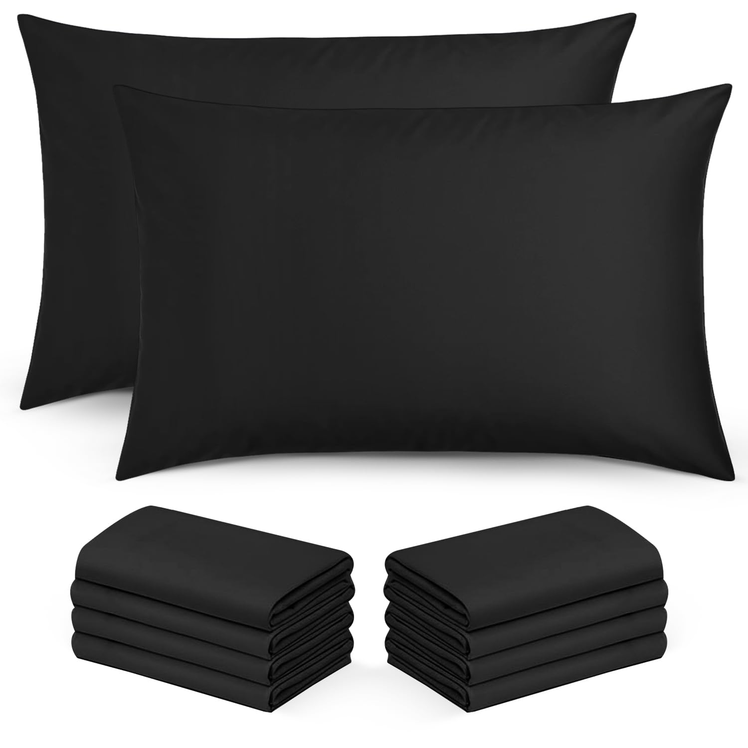 Moonlight Bedding Pillow Cases 2 Pack – Beige Pillowcases Envelope Closure Super Soft Brushed Microfiber Standard House Wife Pillow Covers, (50 X 75 CM) — view 25