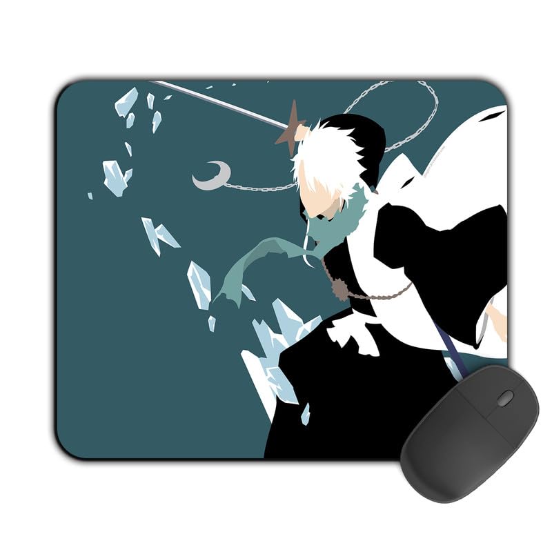 Image of Printed Designer Mouse Pad Toshiro Illustration 2 (200MM X 240 X 3MM) Enhance Gaming and Work Performance Comfortable and Precise Non-Slip Water Proof Bleach Mouse Pad.