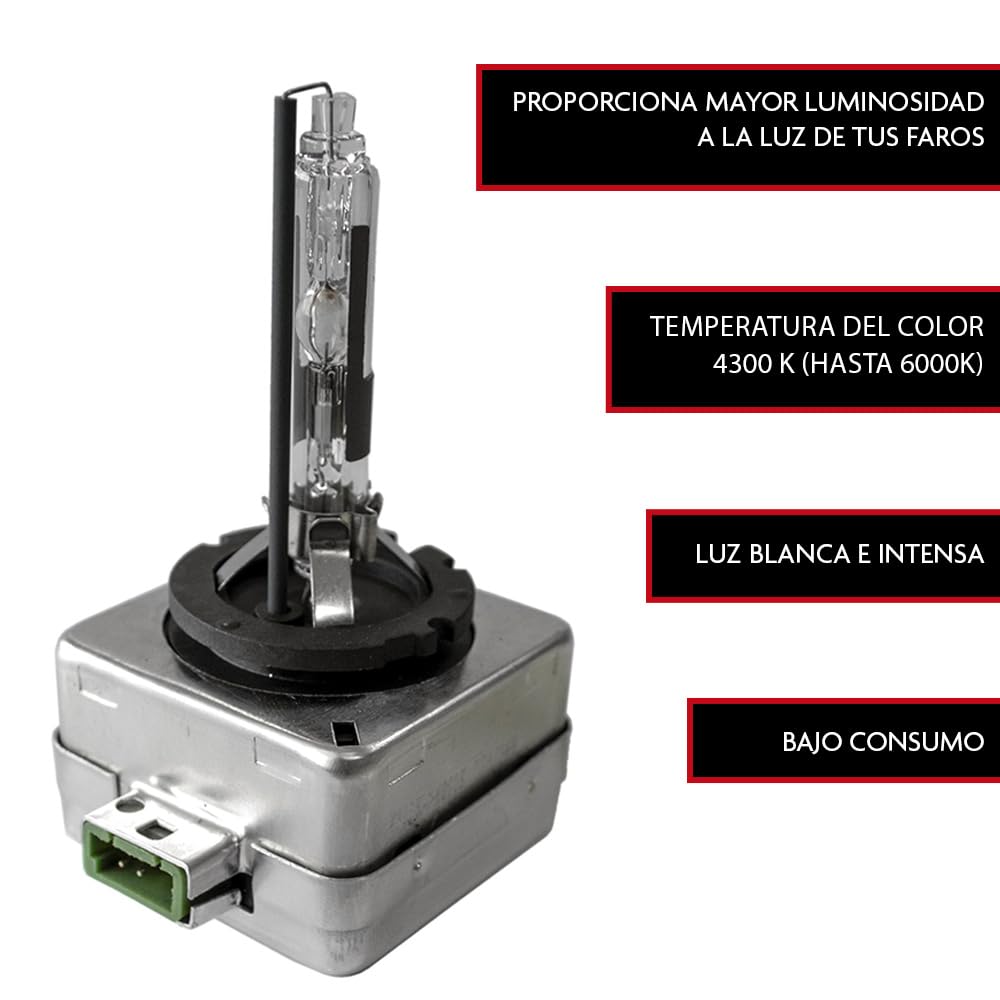 Lámpara descarga xénon HID D3R 12v 35w 6000 K