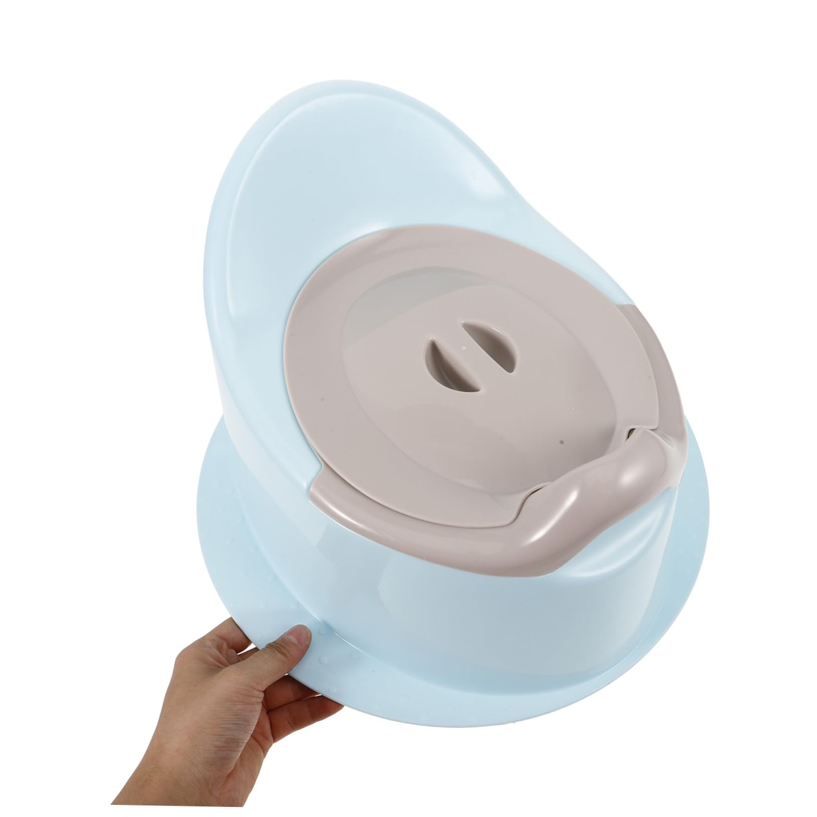 Yardwe Orinal Portátil de Plástico para Bebés, Inodoro de Entrenamiento Multifuncional y Estable, Diseño Simple y Ligero Adecuado Entrenamiento del Baño Infantil