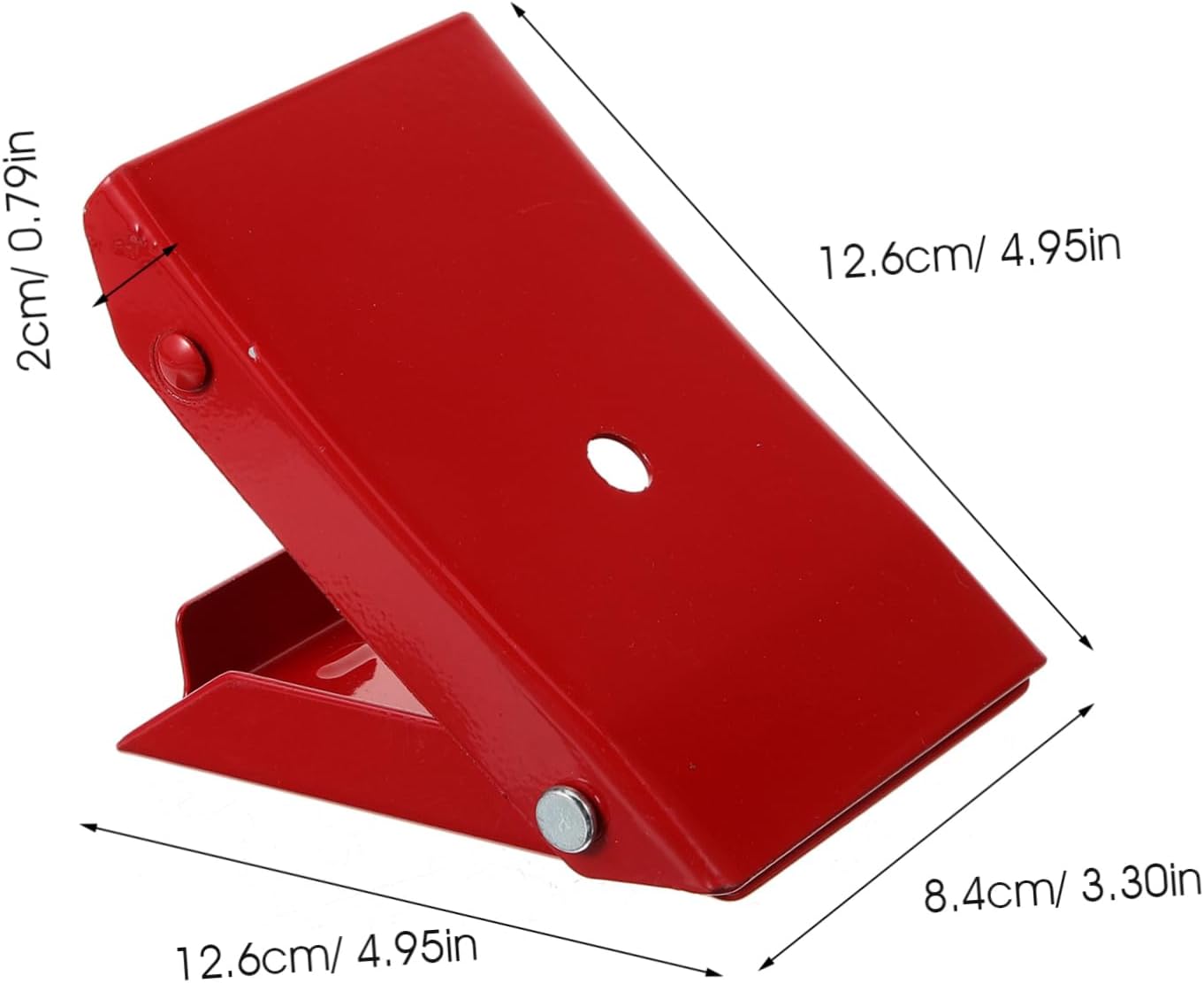 Luxshiny 5pcs Camper Stabilizer Wheel Chocks for Trailer Rv Anti-Skid Triangle Support Pad Sturdy Wheel Blocks