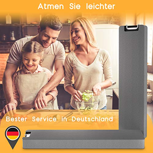 Kf3tec Actieve koolfilter vergelijkbaar met DKF13-1 of 6485741, geschikt voor Miele afzuigkappen DA 3XXX bijv. DA3366 / 3466/3496 - Image 6