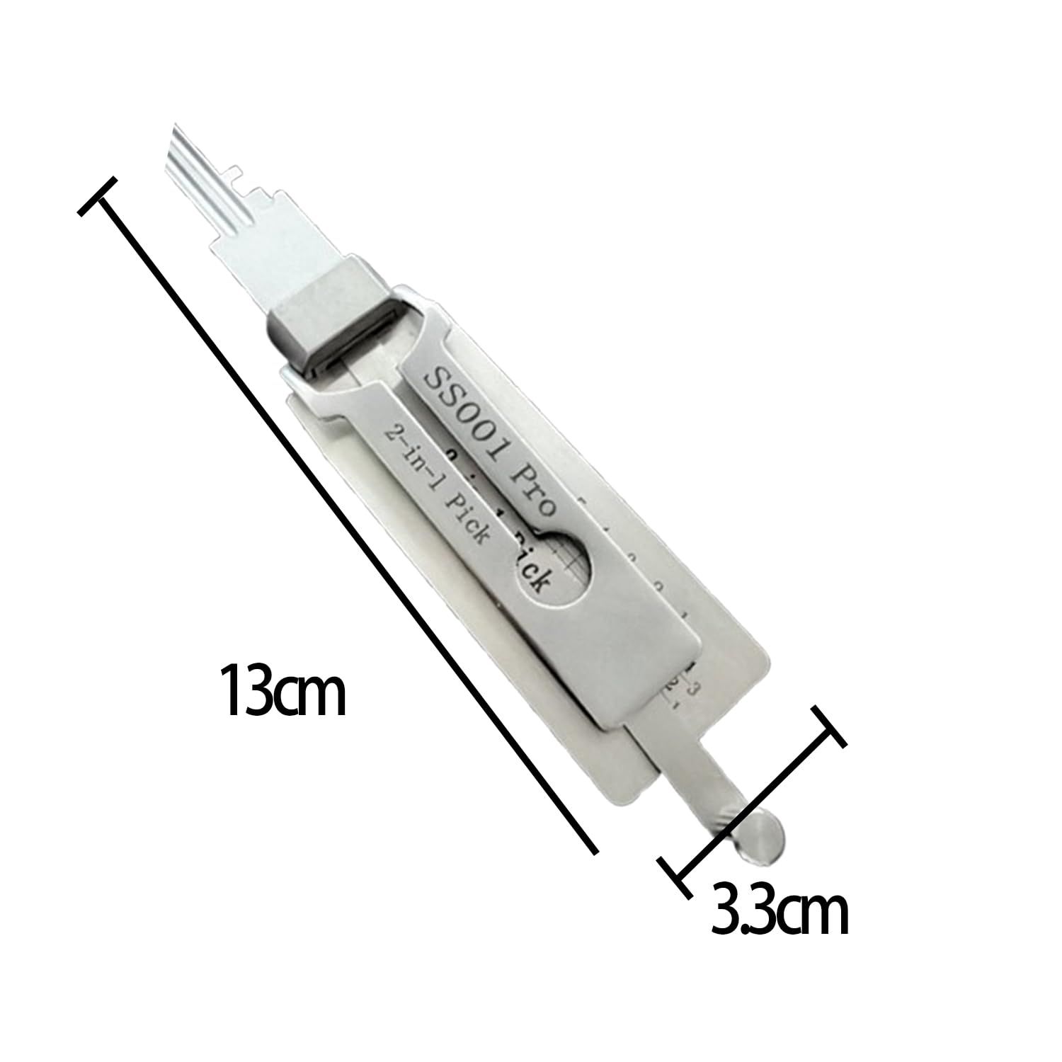 Decodificatore Chiavi In Acciaio - Strumento 2in1 Per Serrature SC1 | Per Fabbri E Riparazioni - Foto 6