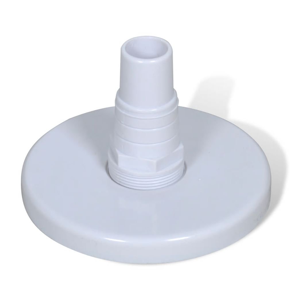 Skimmer per Piscina Set 8 pz 21x25x30,5 cm,Set Skimmer Fisso con Bocchetta d'aspirazione per Piscine con cestello di Raccolta