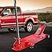 BIG RED T80501 Torin Hydraulic Heavy Duty Long Frame Service/Floor Jack with Foot Pedal, 5 Ton (10,000 lb) Capacity, Red