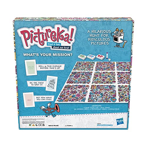 Hasbro Gaming Pictureka! Juego de mesa familiar para niños 6+ miniatura 5