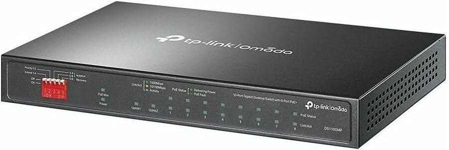TP Link 281126 Tp-link Switch Ds110gmp Omada 10-port Gigabit Desktop Switch With 8-port Poe+