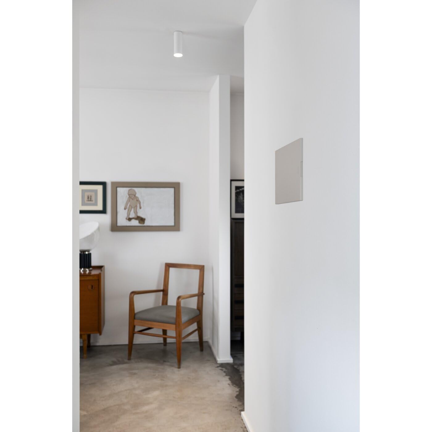 Boîtier encastrable pour maçonnerie avec bornier – Tableau électrique 24 modules DIN (2 x 12), ultra fin 11 mm, style moderne et élégant, IP40, rail DIN, pour rénovation d'appartements, sable