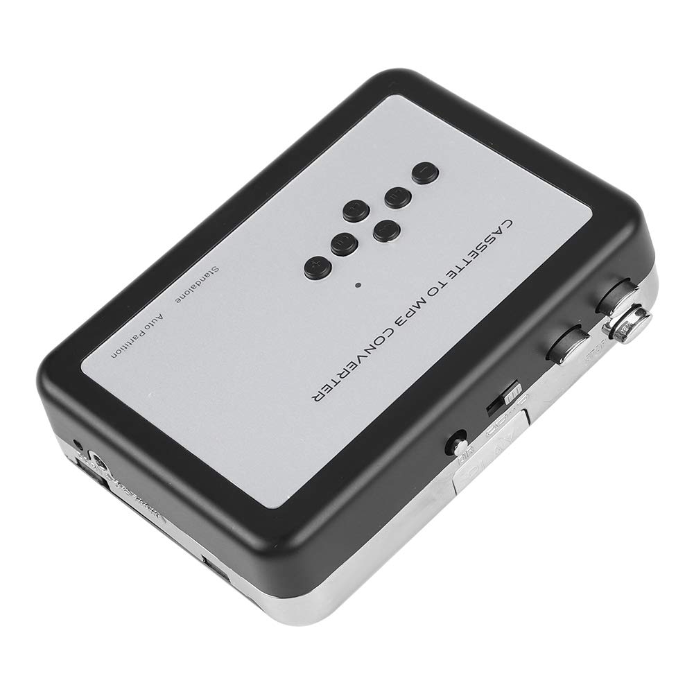 VGEBY Convertidor Portátil de Cinta de Casete a MP3, Unidad Flash USB, Reproductor de Música Dede Captura