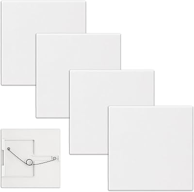 4 Pcs 12"x12" Adjustable Spring Loaded Access Panel for Drywall,Plastic Drywall Ceiling Access Panel for Plumbing,White Wall Hole Cover Plate Fits 7.5" x 8.5" to 12" x 12" Cutouts,Verify Opening Size