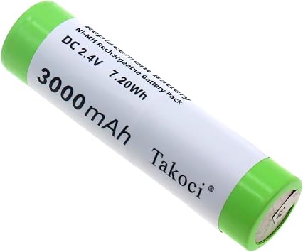 00040-100, ISO-TIP 7733 Replacement Battery Compatible with ISO-TIP 7700, 7500, 7700, 7740, 7750, 7904, 370-216 Soldering Tools Battery Ni-MH 3000mAh/2.4V