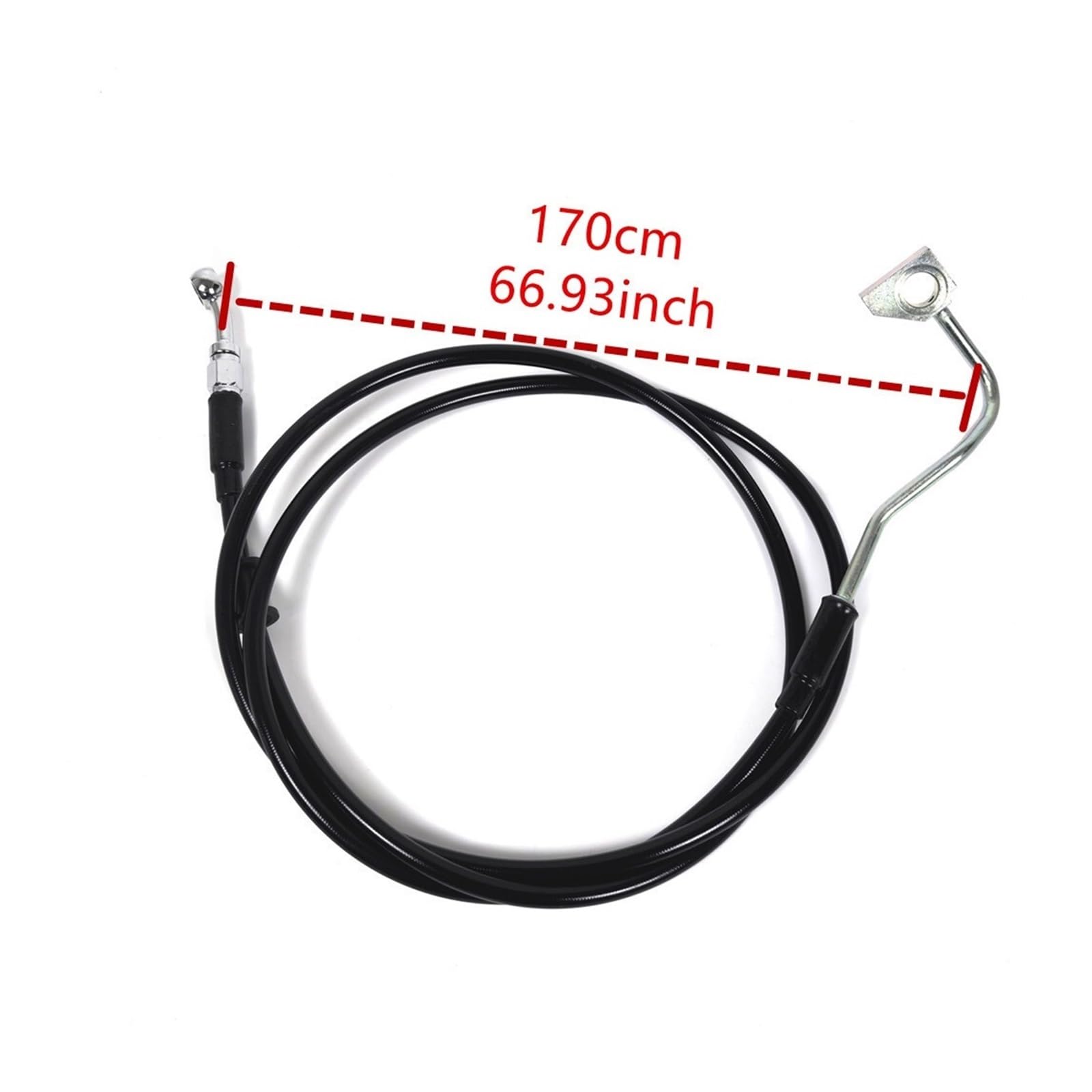 Cavi Freno ABS Frizione Estesa for Moto, Compatibili Con Harley, Touring Electra Street Glide FLTRX FLHXS Road King 14-23