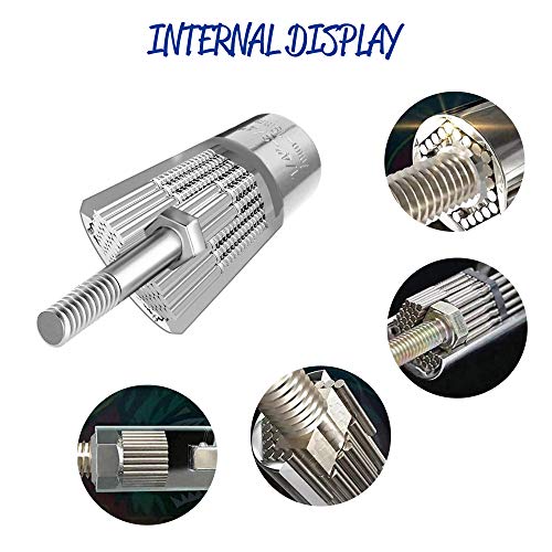 Universal Socket, Grip Socket Set Fits Standard 1/4'' - 3/4'' Metric 7mm-19mm with Multi-Function Power Drill Adapter Best Tools Gifts for Men, Father, Dad, Husband, Boyfriend, Gift Box - Thumbnail 3