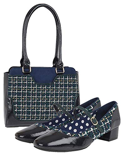 Chaussures de bar talon bas Ruby Shoo Jolene : finis les pieds douloureux en soirée