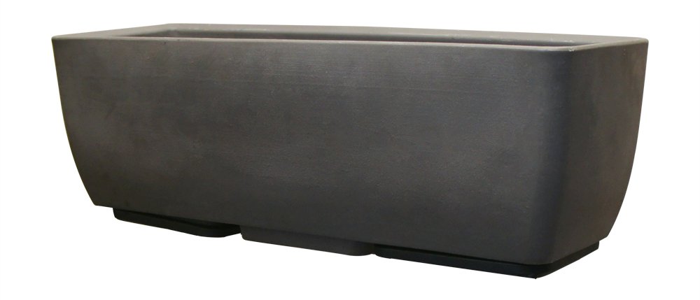 RTS Home Accents 30Inch Elevated Planter, Body Only, Graphite Color