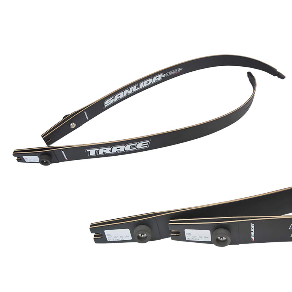 60 Pollici Tiro con L'Arco Takedown Arco Ricurvo e Frecce Set Adulti Arco da Caccia Riser in Legno Fatto a Mano 20-60lbs Archi Ricurvi (20lbs, Giallo