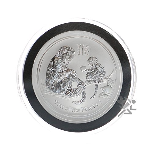 Porta Monedas Air-Tite Anillo Negro 54mm para 2oz Plata miniatura 2