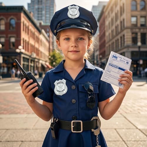 Disfraz Completo Niñas Policía Koatobbor 9-10 Años miniatura 5