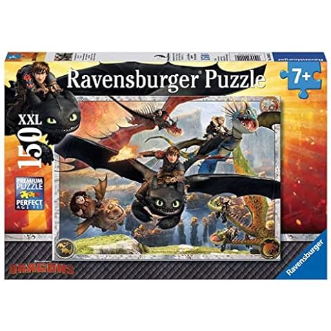 Ravensburger 10015 6 "How To Train Your Dragon Puzzle Cover
