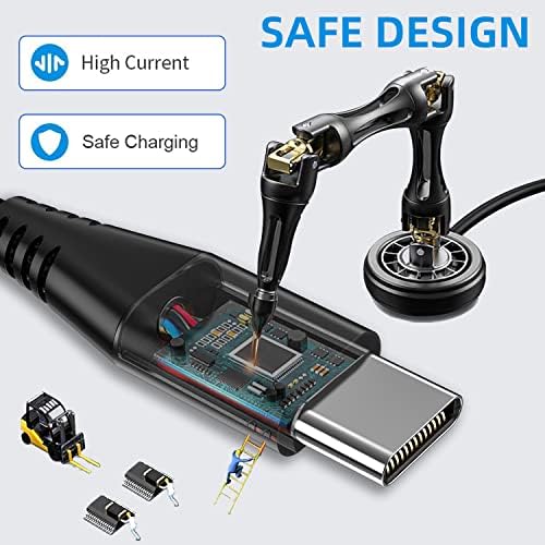 USB Type C Charger Cable 1M Charging Cable for Samsung Galaxy A52 A52S A51 A72 A71 A12 A53 A13 A32 A42 5G A21S A31 A03S A04S S10 S21 S20 Plus Ultra FE,M12 M32 M51,Fast Charge Braided Cord 3A Data Sync