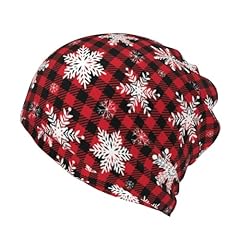 Snowflake Christmas Red Buffalo Plaid