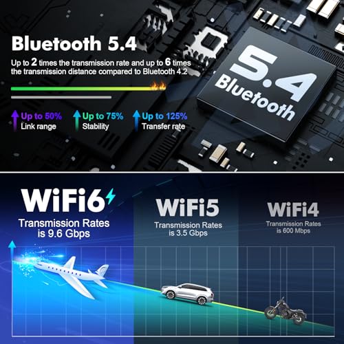 Radio Android 14 9" IPS Touchscreen para Chevrolet Malibu miniatura 5