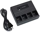 l? Vestmon Cargador de bater?a Inteligente de card?n de Mano 4 en 1 12.6V 4A para c?mara Gimbal para dji OSMO l? Vestmon Cargador de bater?a Inteligente de card?n de Mano 4 en 1 12.6V 4A para c?mara Gimbal para dji OSMO