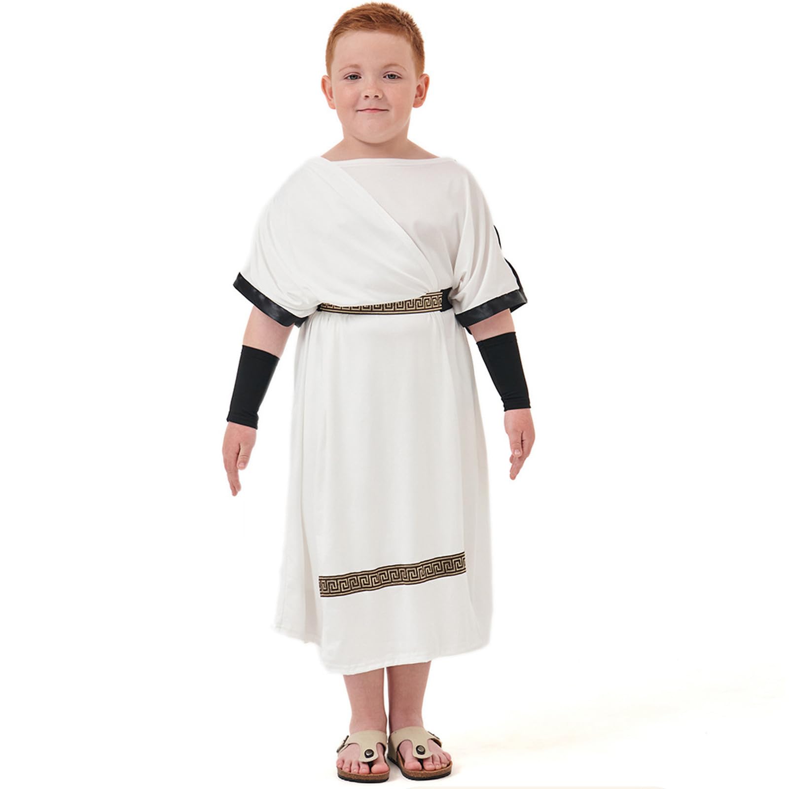 Generisch Kinder Halloween Toga Robe Antike Griechische Römische Cosplay Kostüm,Weicher Stoff · klassische Wickelform · ideal für Rollenspiel & Kostümparty · Einheitsgröße für Kinder