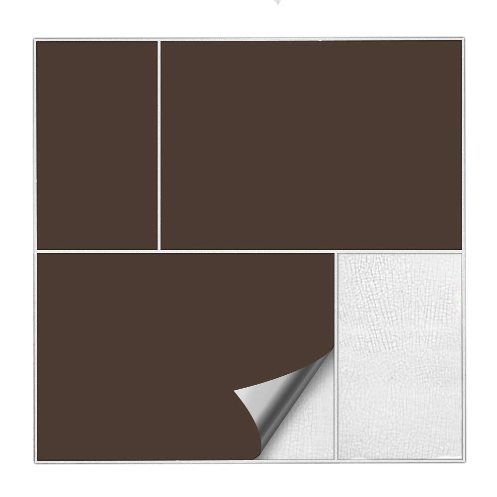 Adesivi Per Piastrelle In PVC Autoadesivi - 10 Pezzi 34x29 Cm