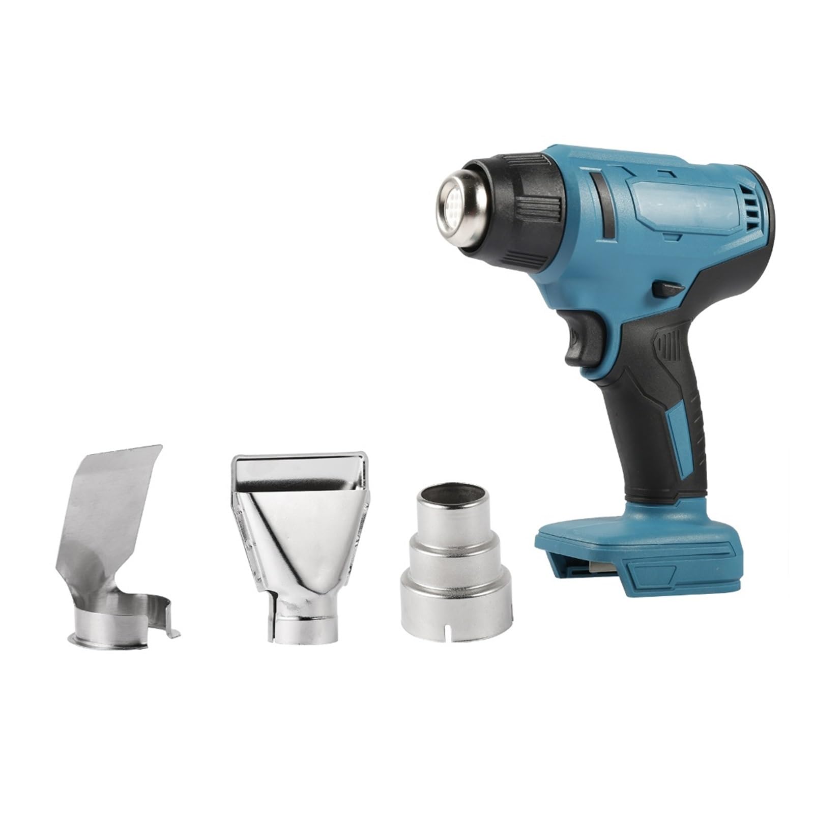 Toolland Heteluchtpistool, 2000 W, 350-550 °C, 250-550 L/min., met accessoires, geel Toolland Heteluchtpistool, 2000 W, 350-550 °C, 250-550 L/min., met accessoires, geel