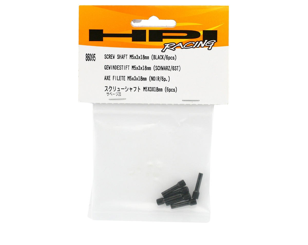 Amazon.com: HPI Racing Screw Shaft 5X3X18mm (6pcs) Savage X