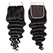 Star Show Hair Malaysian Loose Deep Wave Bundles with Closure Virgin Loose Wave Human Hair Extensions(18 20 22 with 16Free Part Closure)