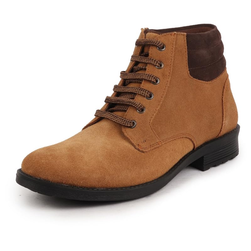 fausto Men's Leather Boots-picture-12