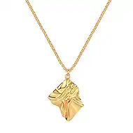 BENEIGE Gold Necklace For Women 14K Gold Plated Cubic Zirconia Charm Necklaces Pendant Jewelry Gifts