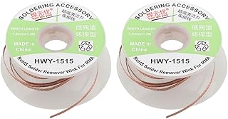 2Pcs 5ft Length No-Clean Desoldering Braided ...,