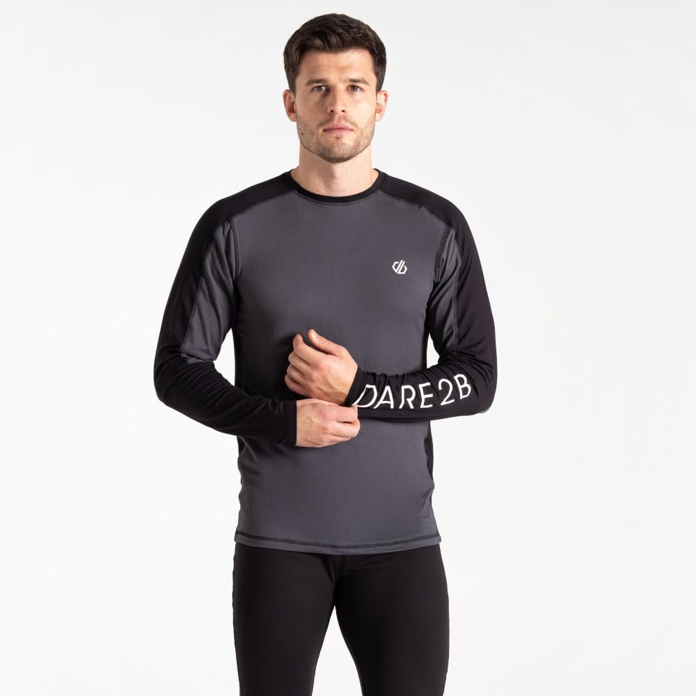 Dare2b Exchange III Conjunto de Capa Base para Hombre Ropa Interior Antibacteriana Esquí Snowboard