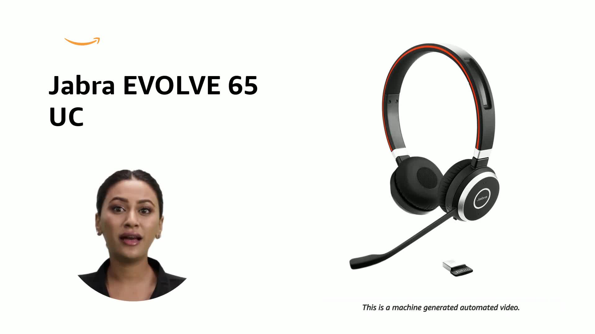Jabra EVOLVE 65 UC Duo Wireless Bluetooth On Ear Headphone with
